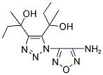 2-[1-(4-Amino-1,2,5-oxadiazol-3-yl)-4-(1-hydroxy-1-methylpropyl)-1H-1,2,3-triazol-5-yl]-2-butanol 结构式