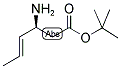 TERT-BUTYL (3S)-3-AMINO-4-HEXENOATE 结构式