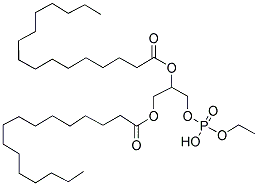 1,2-DIPALMITOYL-SN-GLYCERO-3-PHOSPHOETHANOL (SODIUM SALT) 结构式