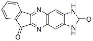 1,3-Dihydroimidazo[4,5-g]indeno[1,2-b]quinoxaline-2,10-dione 结构式
