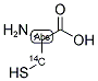 L-CYSTEINE, [3-14C] 结构式