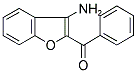 (3-AMINO-1-BENZOFURAN-2-YL)(PHENYL)METHANONE 结构式