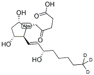 2,3-DINOR-6-KETO-PROSTAGLANDIN F1ALPHA-20,20,20-D3 结构式