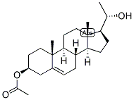 5-PREGNEN-3-BETA, 20-ALPHA-DIOL 3-ACETATE 结构式