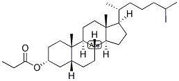 5-BETA-CHOLESTAN-3-ALPHA-OL PROPIONATE 结构式