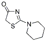 2-PIPERIDIN-1-YL-1,3-THIAZOL-4(5H)-ONE 结构式