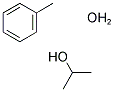 TOLUENE WATER 2-PROPANOL 结构式