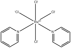 TETRACHLOROBIS(PYRIDINE)RUTHENIUM (IV) 结构式