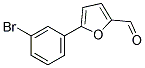 5-(3-BROMO-PHENYL)-FURAN-2-CARBALDEHYDE 结构式