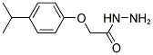 (4-ISOPROPYL-PHENOXY)-ACETIC ACID HYDRAZIDE 结构式