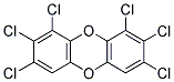 1、2、3、7、8 9-HEXACHLORODIBENZO-P-DIOXIN 结构式