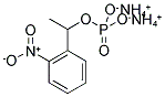 1-(2-NITROPHENYL)ETHYL PHOSPHATE, DIAMMONIUM SALT 结构式