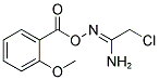 O1-(2-METHOXYBENZOYL)-2-CHLOROETHANEHYDROXIMAMIDE 结构式