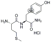 L-MET-TYR NH2 HCL 结构式