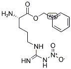 H-Arg(NO2)-OBzl 结构式