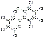 13C12-2,2',3,3'4,4',5,5',6-NONACHLOROBIPHENYL 结构式