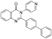 2-(1,1'-BIPHENYL-4-YL)-3-PYRIDIN-4-YLQUINAZOLIN-4(3H)-ONE 结构式