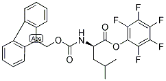 FMOC-D-LEU-OPFP 结构式