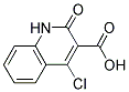 4-Chloro-2-oxo-1,2-dihydro-quinoline-3-carboxylic acid 结构式