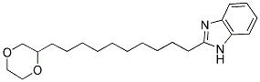 2-(10-(1,4-DIOXAN-2-YL)DECYL)-1H-BENZO[D]IMIDAZOLE 结构式