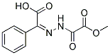 ([METHOXY(OXO)ACETYL]HYDRAZONO)(PHENYL)ACETIC ACID 结构式