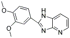 4-IMIDAZOLO[4,5-B]PYRIDIN-2-YL-1,2-DIMETHOXYBENZENE 结构式