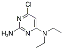 6-氯-N4,N4-二乙基嘧啶-2,4-二胺 结构式