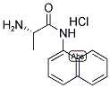 H-ALA-ALPHANA HCL 结构式