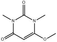 6-METHOXY-1,3-DIMETHYL-2,4(1H,3H)-PYRIMIDINEDIONE 结构式