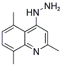 4-Hydrazino-2,5,8-trimethylquinoline 结构式