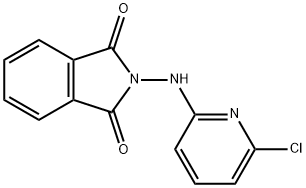 2-[(6-Chloro-2-pyridinyl)amino]-1H-isoindole-1,3(2H)-dione 结构式