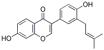 3'-PRENYLDAIDZEIN 结构式