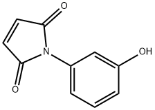 1-(3-羟基苯基)-1H-吡咯-2,5-二酮 结构式