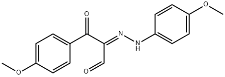 3-(4-METHOXYPHENYL)-2-[2-(4-METHOXYPHENYL)HYDRAZONO]-3-OXOPROPANAL 结构式