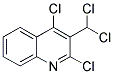 2,4-DICHLORO-3-DICHLOROMETHYLQUINOLINE 结构式