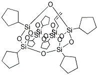 1-ALLYL-3,5,7,9,11,13,15-HEPTACYCLOPENTYLPENTACYCLO[9.5.1.1(3,9).1(5,15).1(7,13)]OCTA-SILOXANE 结构式