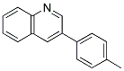 3-(4-Methylphenyl)quinoline 结构式