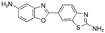 2-(2-AMINO-BENZOTHIAZOL-6-YL)-BENZOOXAZOL-5-YLAMINE 结构式
