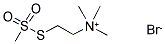[2-(TRIMETHYLAMMONIUM)ETHYL] METHANETHIOSULFONATE BROMIDE 结构式