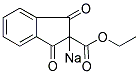 SODIUM-2-ETHOXYCARBONYLINDAN-1,3-DIONE 结构式