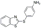 4-(BENZOTHIAZOL-2-YL-SULFANYL)PHENYLAMINE 结构式