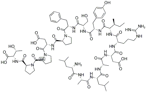 LEU-ALA-LEU-ALA-ASP-ARG-ILE-TYR-SER-PHE-PRO-ASP-PRO-PRO-THR 结构式
