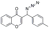 3-[AZIDO(4-METHYLPHENYL)METHYL]-4H-CHROMEN-4-ONE 结构式