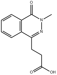 3-(3-METHYL-4-OXO-3,4-DIHYDRO-PHTHALAZIN-1-YL)-PROPIONIC ACID 结构式