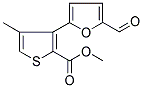 METHYL 3-(5-FORMYL-2-FURYL)-4-METHYLTHIOPHENE-2-CARBOXYLATE 结构式