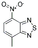 4-METHYL-7-NITRO-2,1,3-BENZOTHIADIAZOLE 结构式
