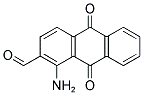 1-AMINO-9,10-DIOXO-9,10-DIHYDRO-2-ANTHRACENECARBALDEHYDE 结构式