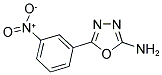 5-(3-NITROPHENYL)-1,3,4-OXADIAZOL-2-AMINE 结构式