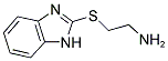 2-(1 H-BENZOIMIDAZOL-2-YLSULFANYL)-ETHYLAMINE 结构式