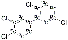 13C12-2,3',4',5-TETRACHLOROBIPHENYL 结构式